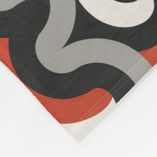 Rood Team Fleece Deken (Hoek)