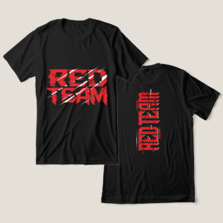 Rood Team Glitch Cyber Tactisch T-Shirt