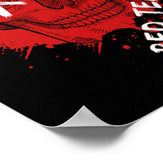 Rood team Poster (Hoek)