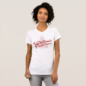 Rood "TEMPLE INCENSE" T-shirt (Voorkant volledig)