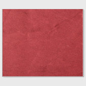 Rood textuurvet kleur modern cadeaupapier (Vlak)