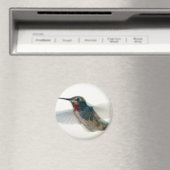 Rood-Throated Hummingbird Magneet (Insitu (Vaatwasser))