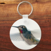 Rood-Throated Hummingbird Sleutelhanger (Voorkant)