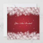 Rood tijdens bruiloft kaart (Achterkant)