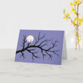 Rood tintje kaart (Gele Bloem)