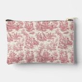rood Toile de Jouy gedrukt Etui (Achterkant)