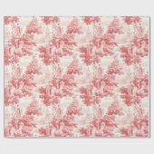  rood Toile de Joy Cadeaupapier (Vlak)