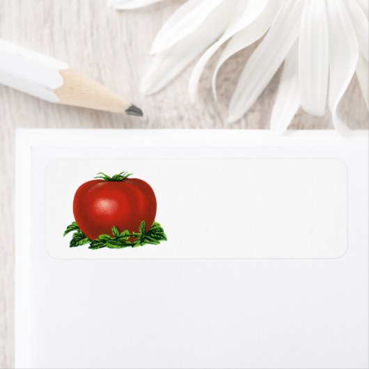  Rood Tomaat, groenten en fruit Etiket (Insitu)