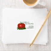 Rood Tomaat, groenten en fruit Etiket (Insitu)