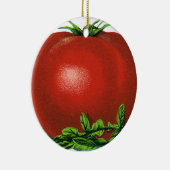  Rood Tomaat, groenten en fruit Keramisch Ornament (Rechts)