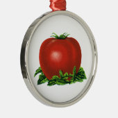  Rood Tomaat, groenten en fruit Metalen Ornament (Rechts)