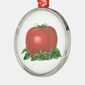  Rood Tomaat, groenten en fruit Metalen Ornament (Links)