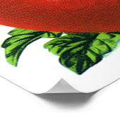 Rood Tomaat, groenten en fruit Poster (Hoek)