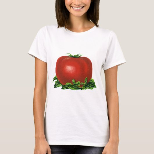  Rood Tomaat, groenten en fruit T-shirt (Voorkant)