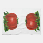 Rood Tomaat, groenten en fruit Theedoek (Horizontaal)