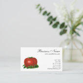  Rood Tomaat, groenten en fruit Visitekaartje (Staand voorkant)