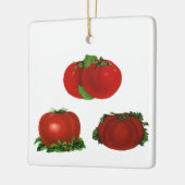  Rood Tomaten Levensmiddelen, vruchten en groenten Keramisch Ornament (Links)