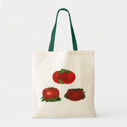  Rood Tomaten Levensmiddelen, vruchten en groenten Tote Bag (Voorkant)