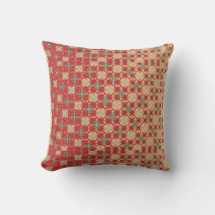 Rood tot Beige Sierkussen
