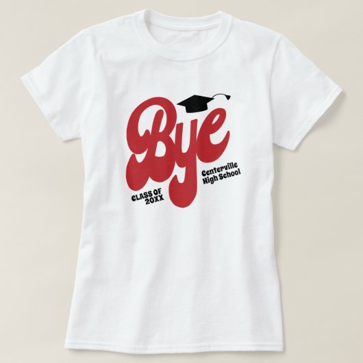 Rood tot doekje Hoger T-shirt (Design voorkant)