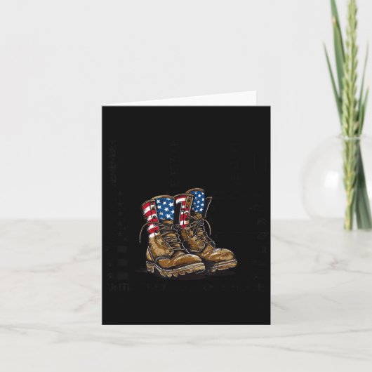 Rood tot ze thuiskomen vrijdag militair ondersteun kaart (Voorkant)