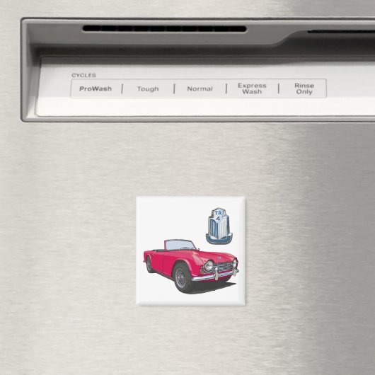 Rood TR4 Magneet (Insitu (Vaatwasser))