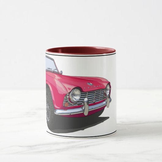 Rood TR4 Mok (Midden)