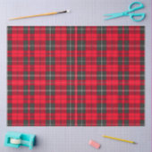 Rood Traditioneel Plaid Tartan Modern Collectie Tissuepapier (Craft)