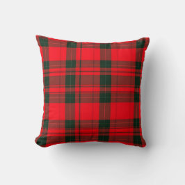 Rood Traditioneel Plaid Tartan Populair Collectie Kussen