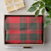 Rood Traditioneel Plaid Tartan Populair Collectie Tissuepapier (Geschenk)