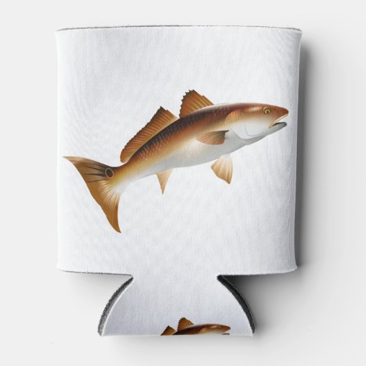 Rood-trommelzwemmen Blikjeskoeler (Voorkant)