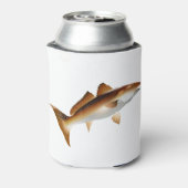 Rood-trommelzwemmen Blikjeskoeler (Blikje Achterkant)