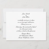 Rood Tulip Weddenschap Kaart (Achterkant)