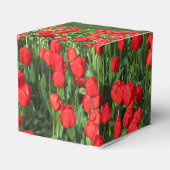 Rood Tulpen 02 Bedankdoosjes (Achterkant)