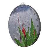 Rood Tulps Blue Lake Arrowiad water Dartbord (Voorkant Rechts)