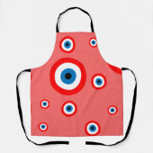 Rood Turks Evil Eye Schort (Voorkant)