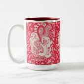 Rood Tweekleurige Koffiemok (Links)