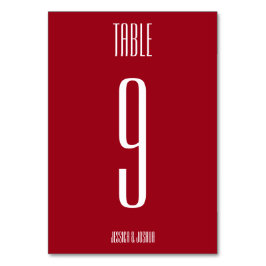 Rood Ultra Modern Hedendaags Kaart