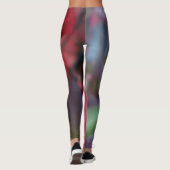 Rood van herfst leggings (Achterkant)