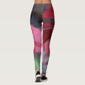 Rood van herfst leggings (Achterkant)