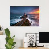 Rood van Pleasure Poster (Thuiskantoor)