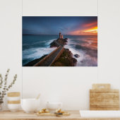 Rood van Pleasure Poster (Keuken)