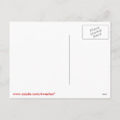 Rood van Westie nam het Ontwerp van Valentijn toe Feestdagenkaart (Achterkant)