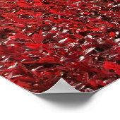 Rood Veld Poster (Hoek)