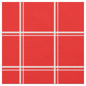 Rood venster Plaid Stof (Close Up)