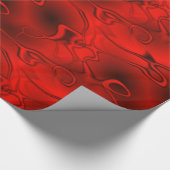 Rood verpakkingspapier cadeaupapier (Hoek)