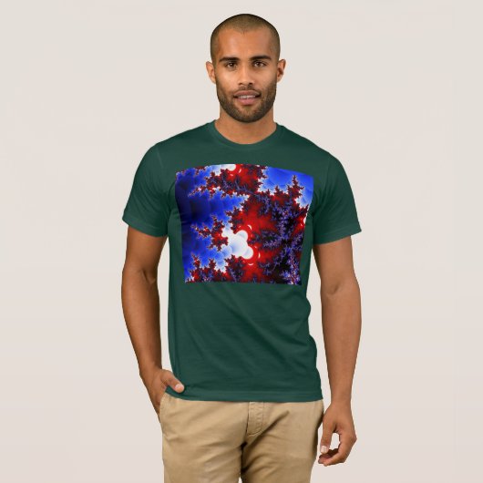 Rood versus Blauwe T-Hemden T-shirt (Voorkant volledig)