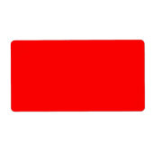 Rood verzendlabel (Voorkant)