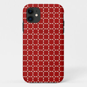 Rood vierkant iPhone 11 hoesje