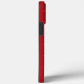 Rood vierkant Case-Mate iPhone case (Achterkant / Rechts)